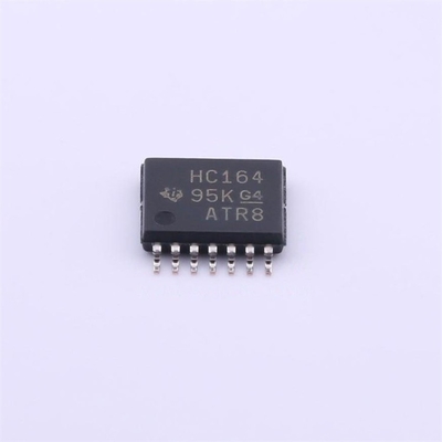SN74HC164PWR Semicon HC164 Shift Register Chip TSSOP-14 Baru Asli Elektronik IC Chip