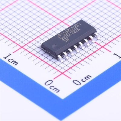 DS26LV32ATMX/NOPB SOP-16 SMD CMOS Chip Penerima RS-485RS-422 yang Ditingkatkan